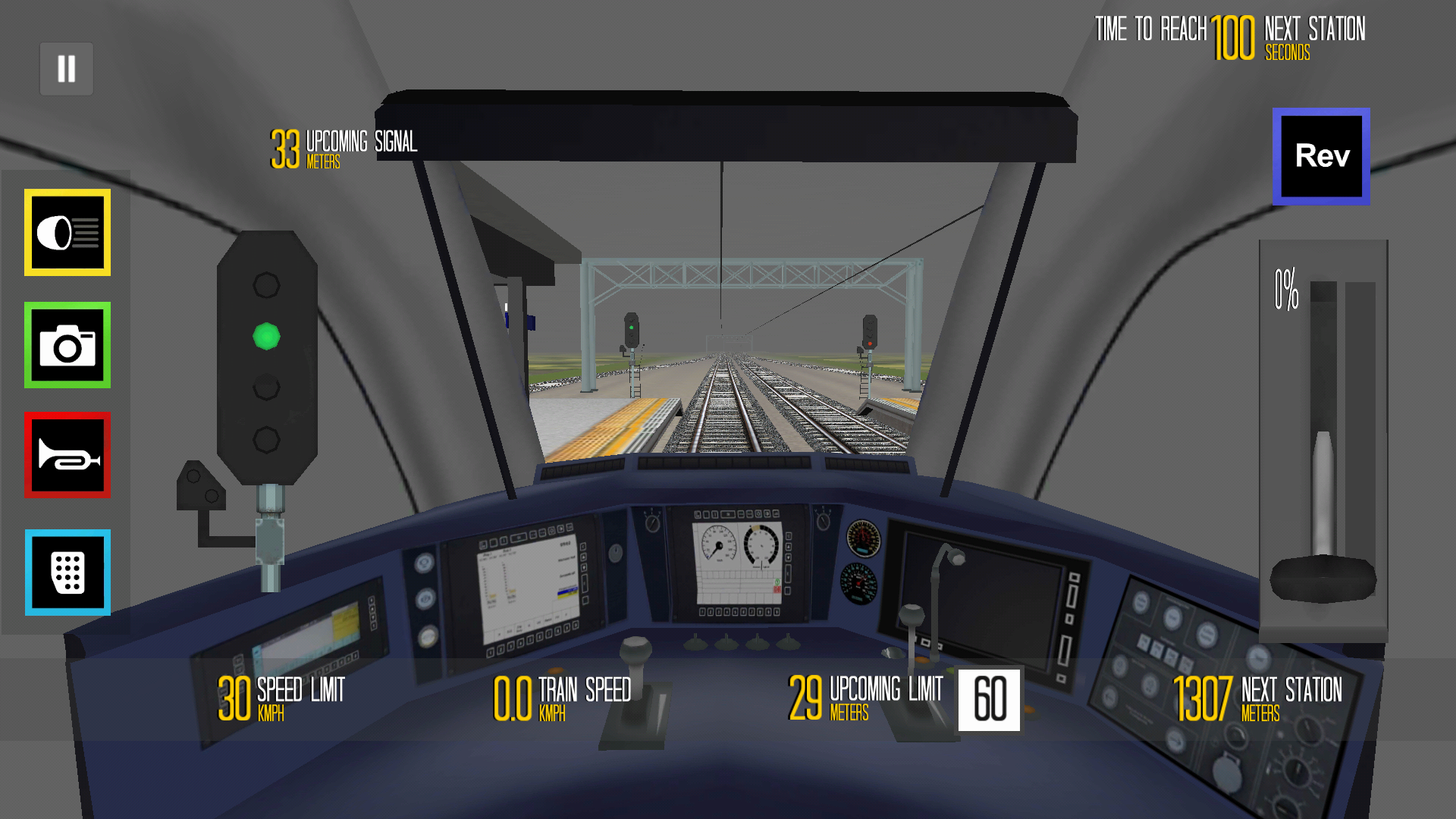 Euro Train Simulator: Game Game Screenshot