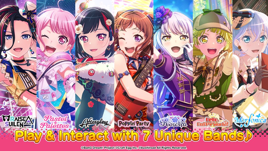 BanG Dream! Girls Band Party! screenshot game