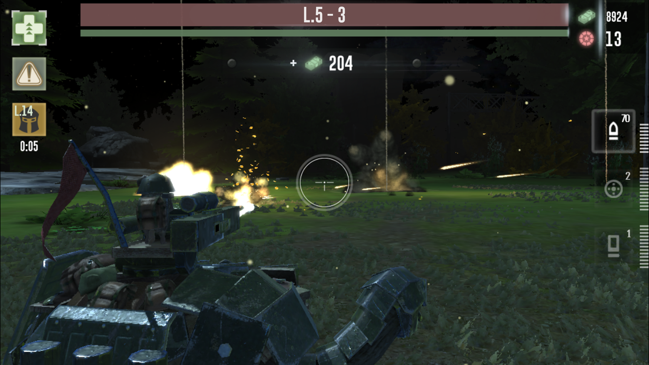 War Tortoise - Idle Shooter ภาพหน้าจอเกม