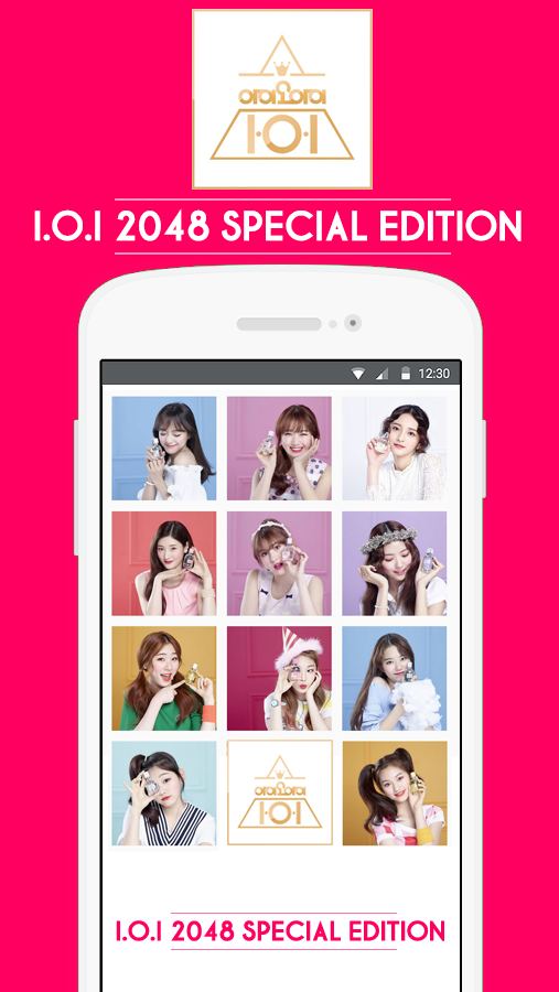 Captura de Tela do Jogo 💕 2048 I.O.I Puzzle Game