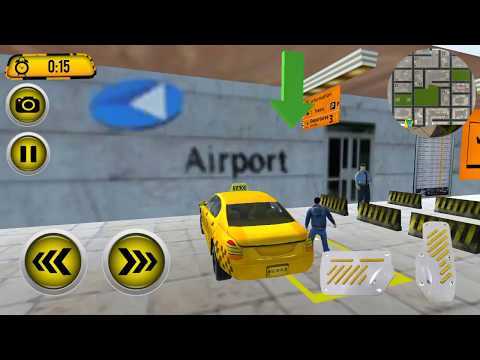 Captura de Tela do Vídeo de Cab Driving City Driver: Taxi Games New 2018