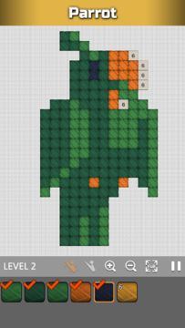 Cross-stitch : Coloring Game Screenshot
