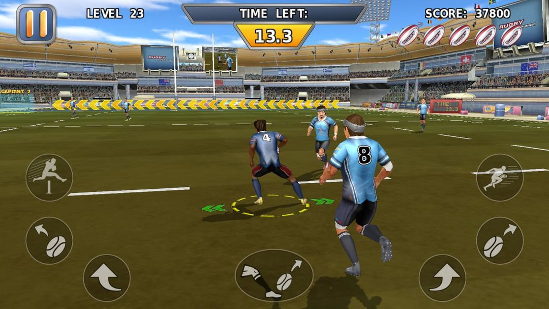 Screenshot of Rugby: Hard Runner