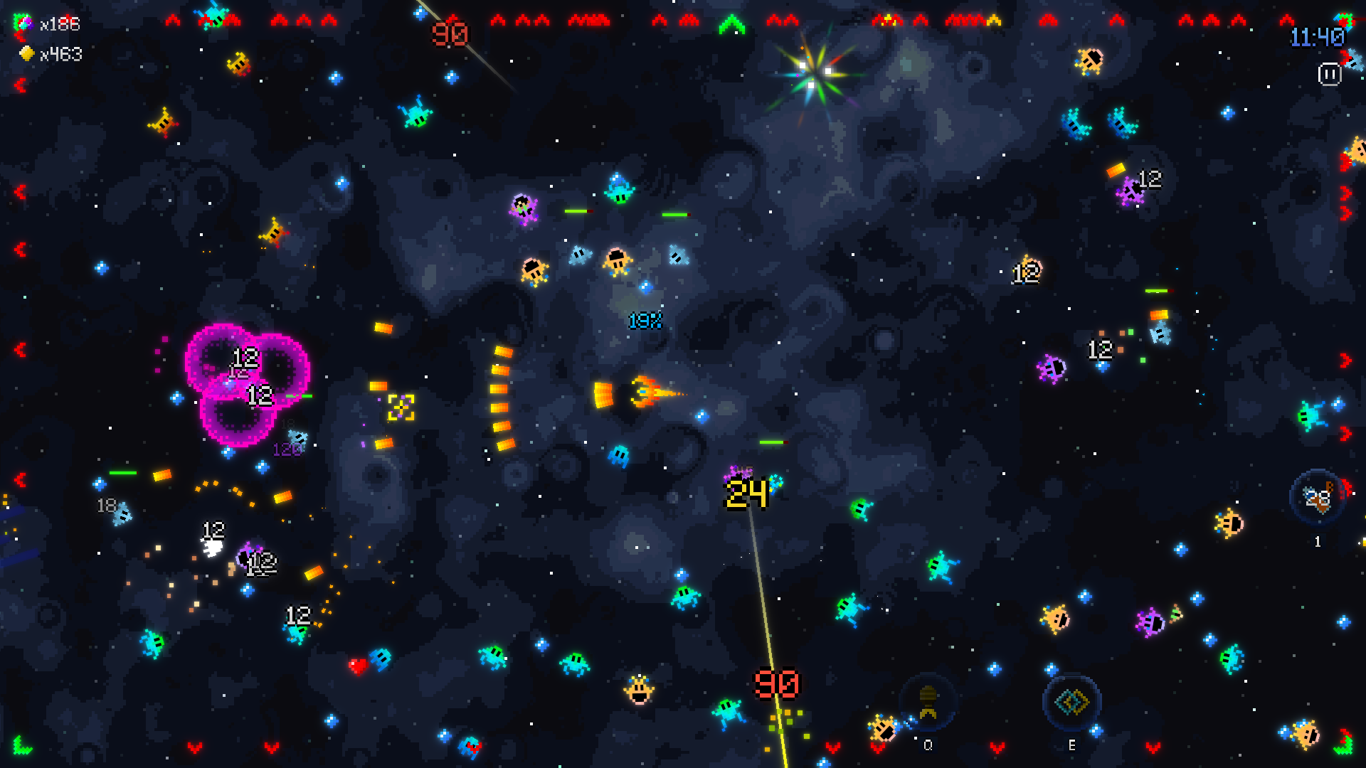 Arcadium - Space Odyssey Game Screenshot