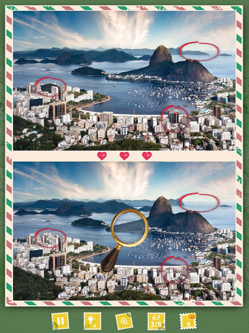 Find 5 Differences - Brazil screenshot game