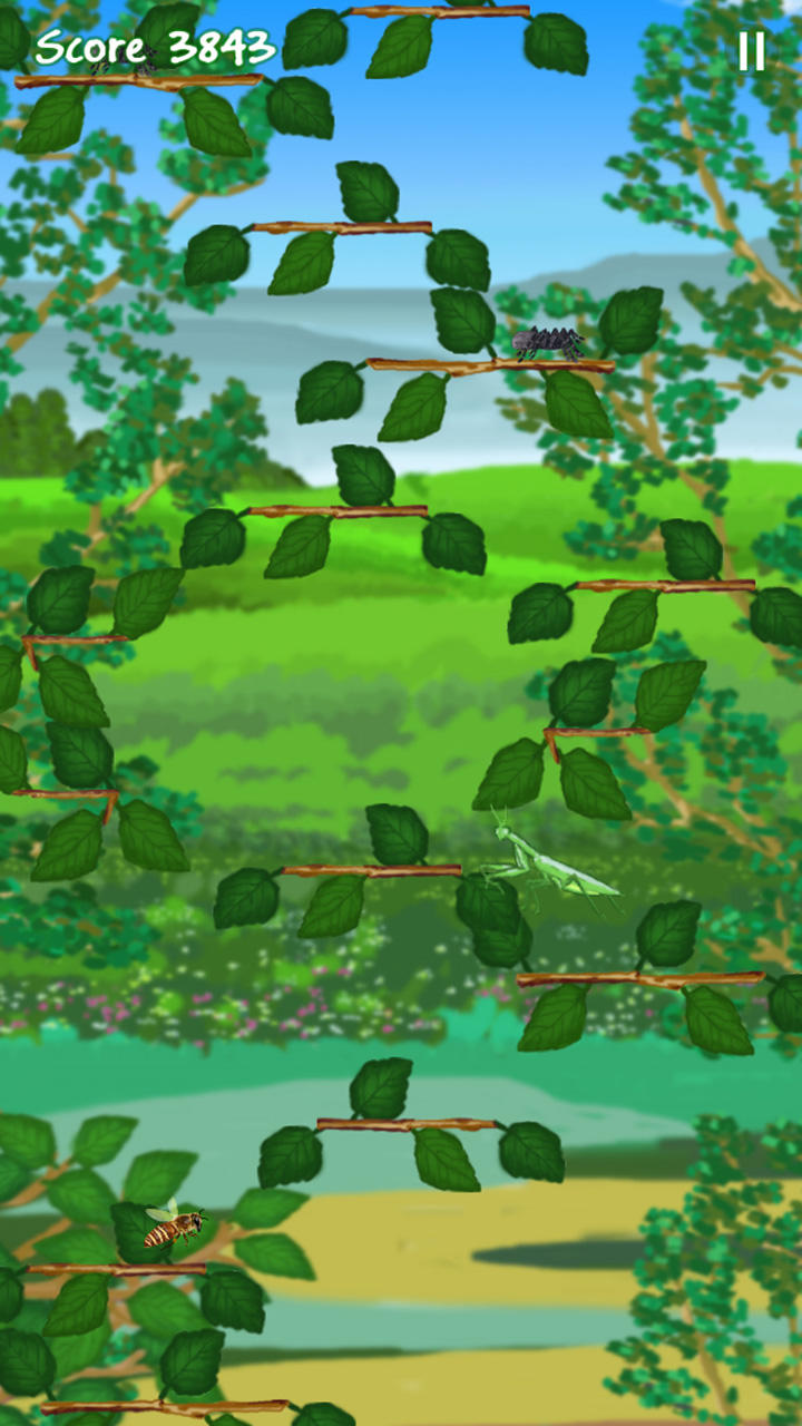 跳跃的螳螂 Mantis Jump 遊戲截圖