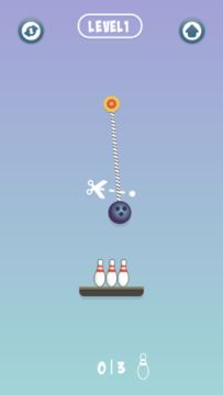 Rope Bowling Game Screenshot