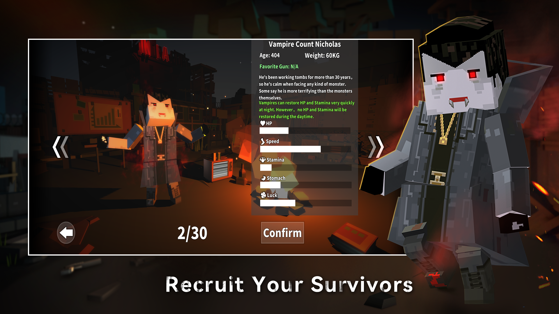 Survivors Of The Zombie World screenshot game