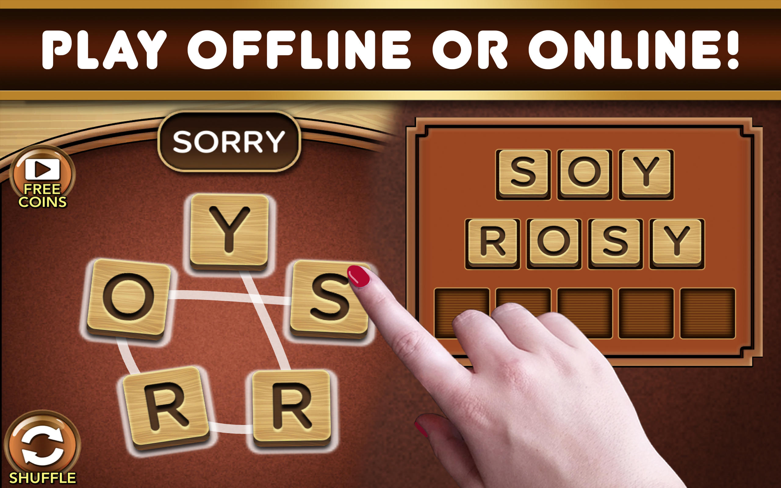 WORD FIRE - Word Games Offline Game Screenshot