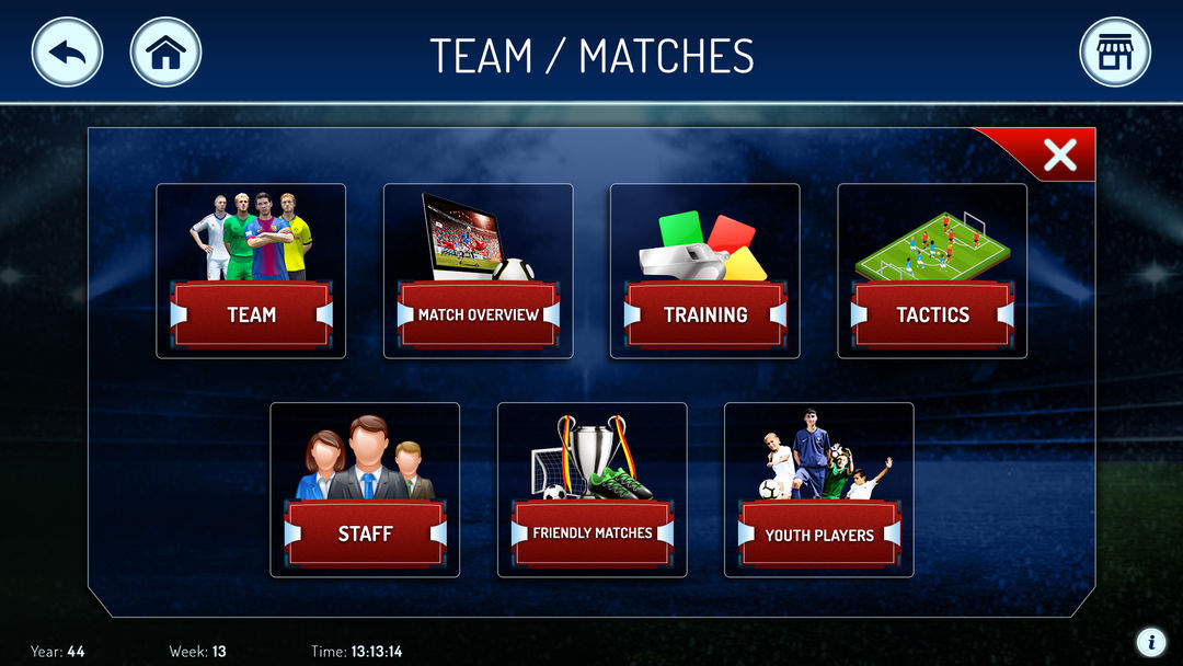 Screenshot of Kickoff Football Manager 2022