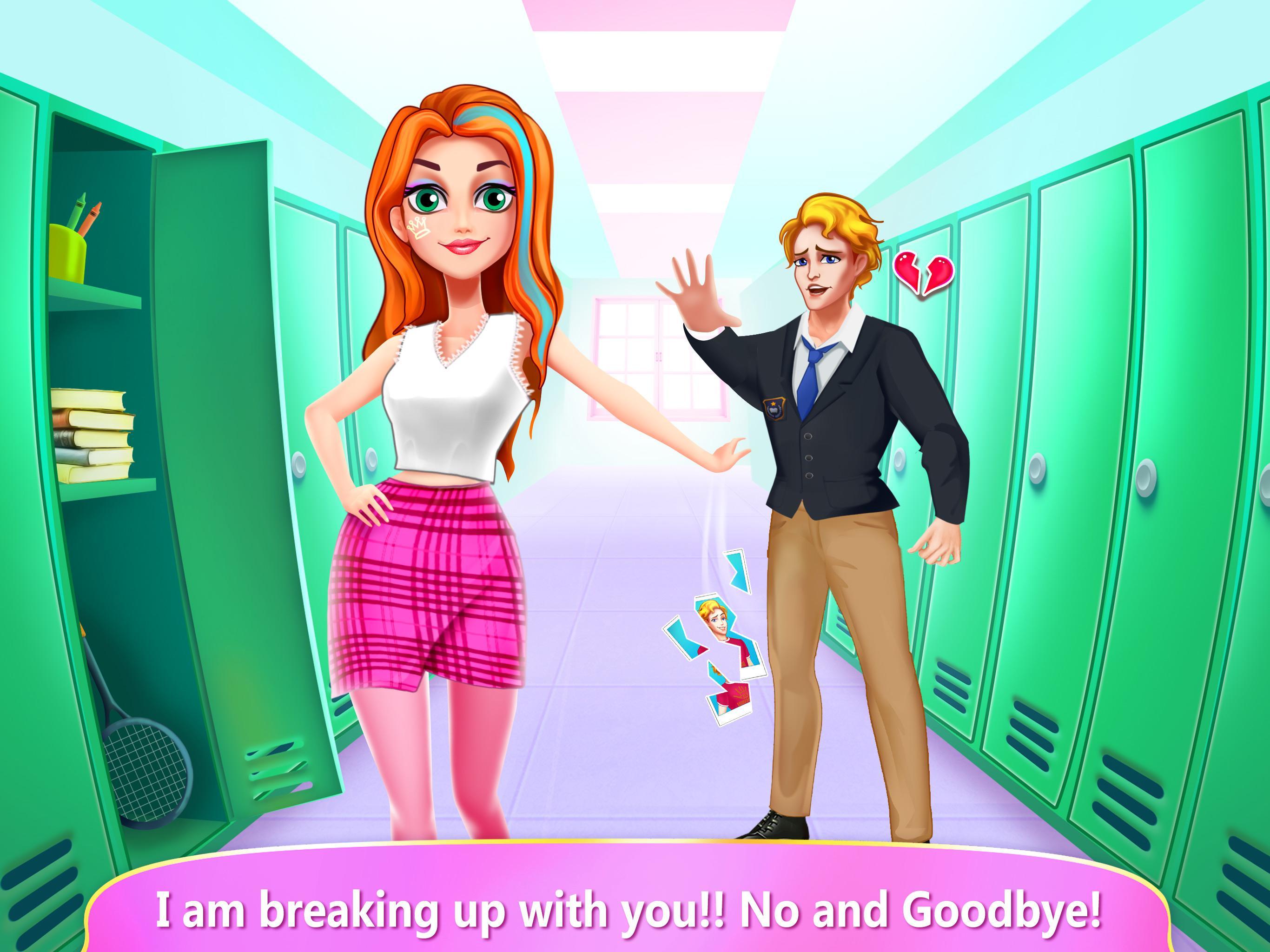 Help the Girl: Breakup Games Game Screenshot
