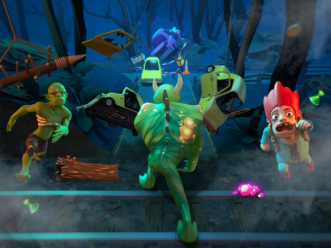 Screenshot of Spirit Run 2 - Temple Zombie