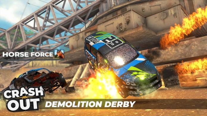 Demolition Derby - CrashOut Game Screenshot
