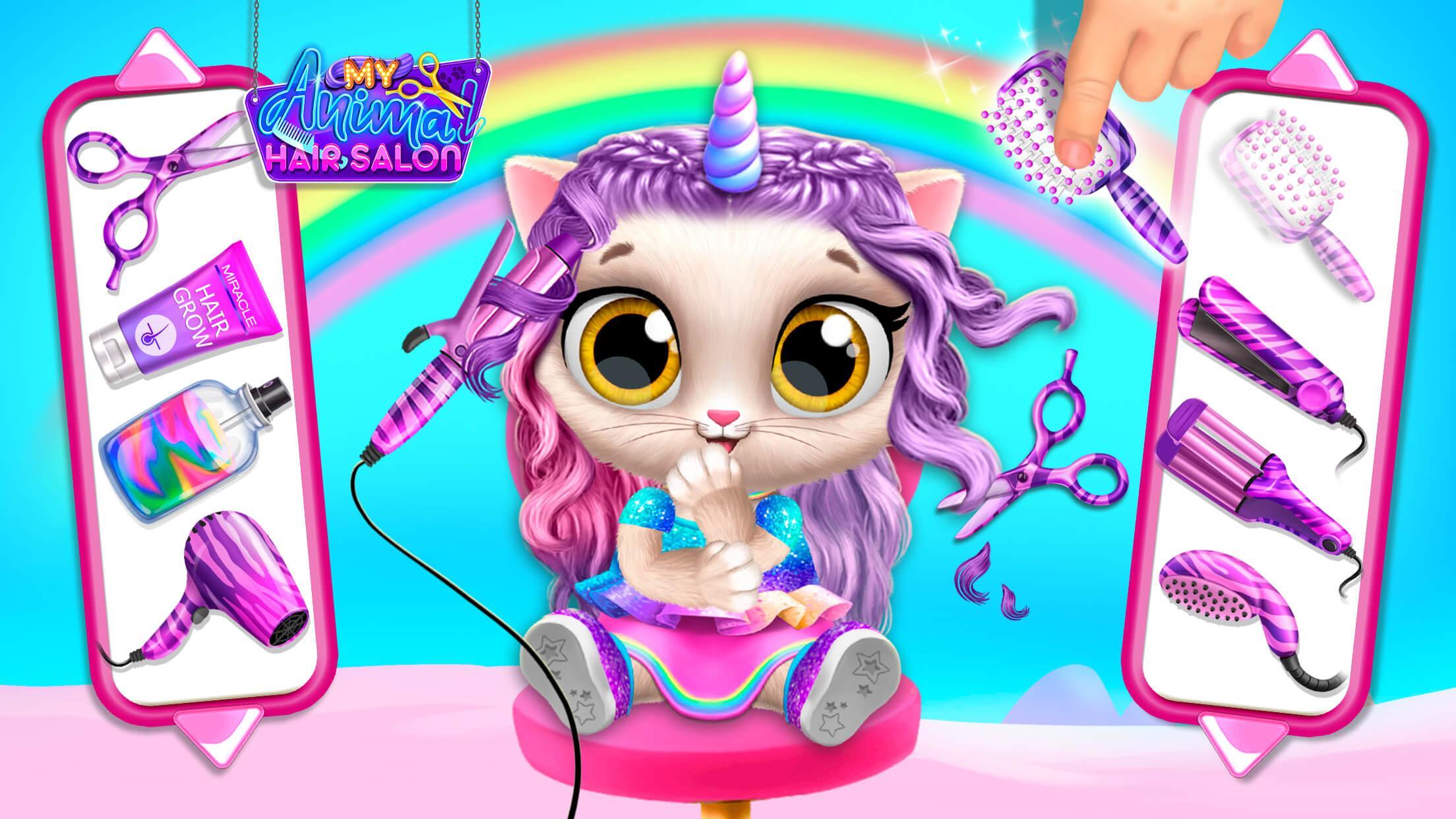 My Animal Hair Salon Game Screenshot
