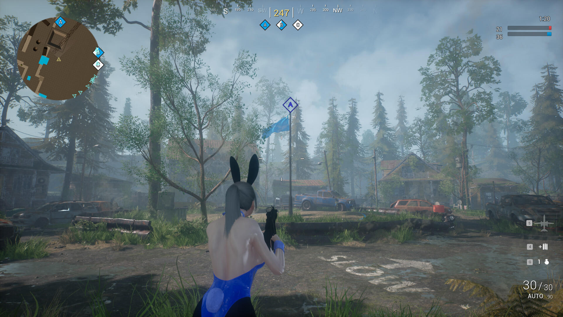 Screenshot of Bunny Battle
