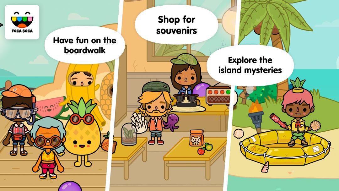 Toca Life: Vacation screenshot game