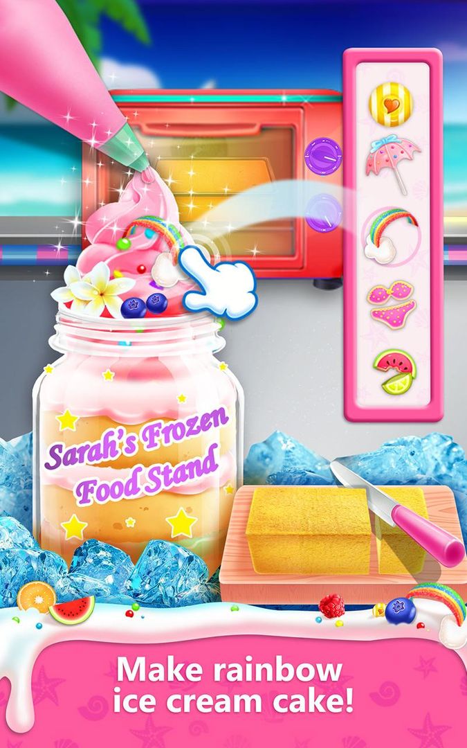Summer Frozen Food Stand screenshot game
