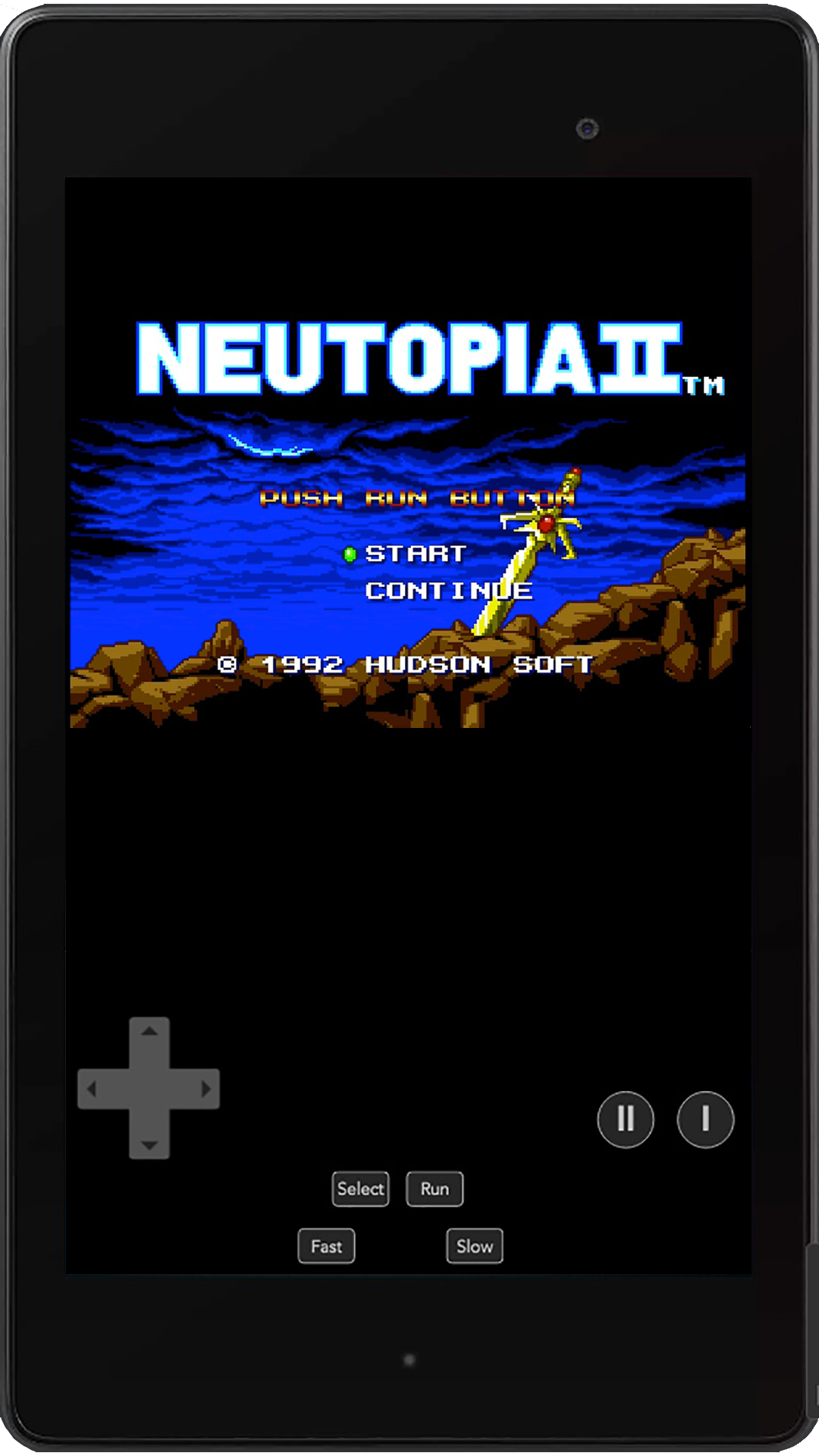 Neutopia II PCE Game Screenshot