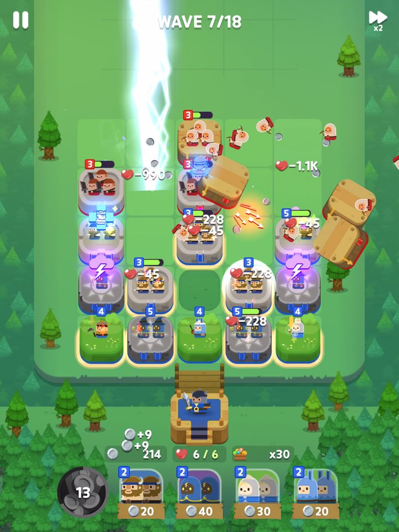 Screenshot of Merge Tactics: Kingdom Defense
