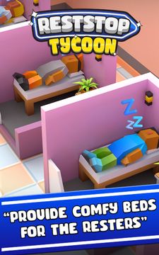 Rest Stop Tycoon: Idle Games Game Screenshot