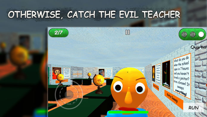 Screenshot of Baldi in Education & School