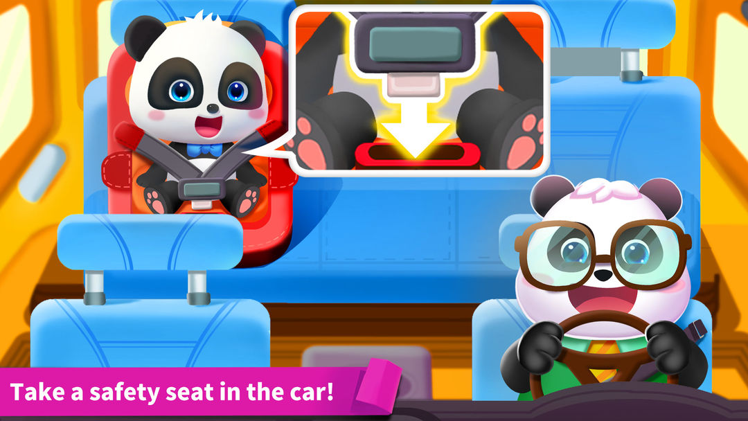 Screenshot of Baby Panda's Kids Safety