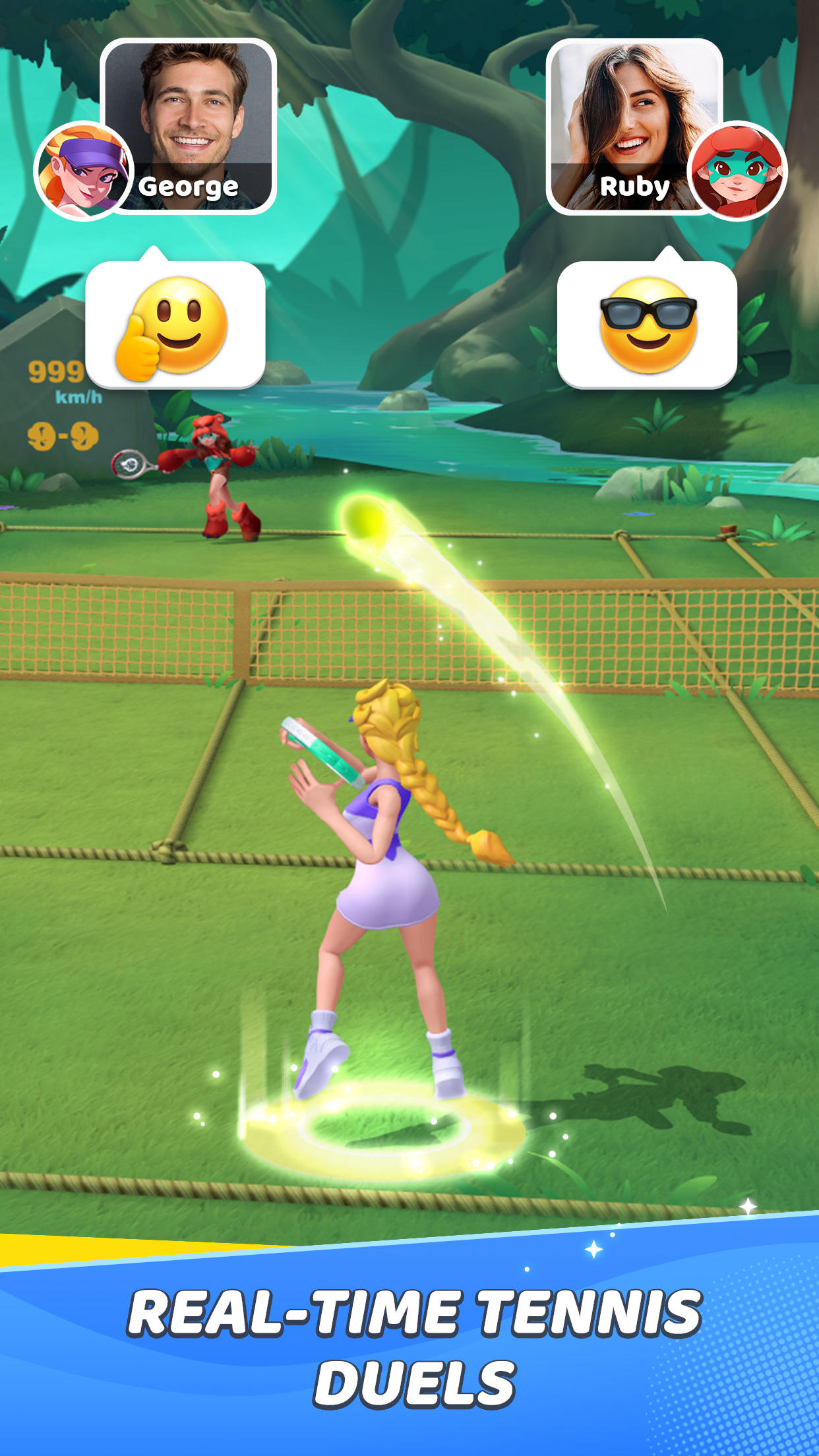 Extreme Tennis™ Game Screenshot