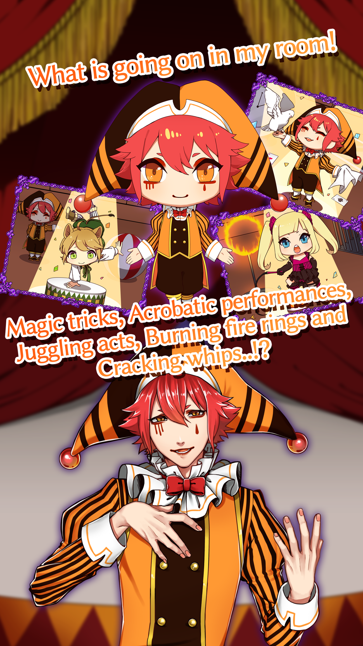 Pierrot's & Your Circus Game Screenshot