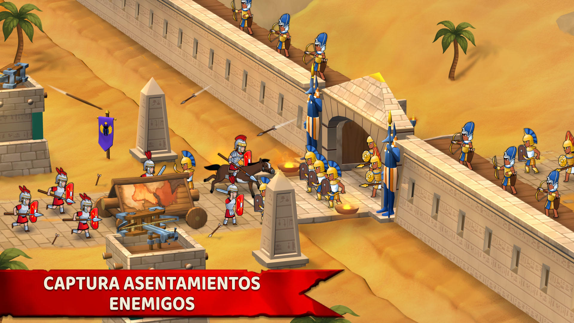 Captura de Pantalla del Juego Grow Empire: Rome