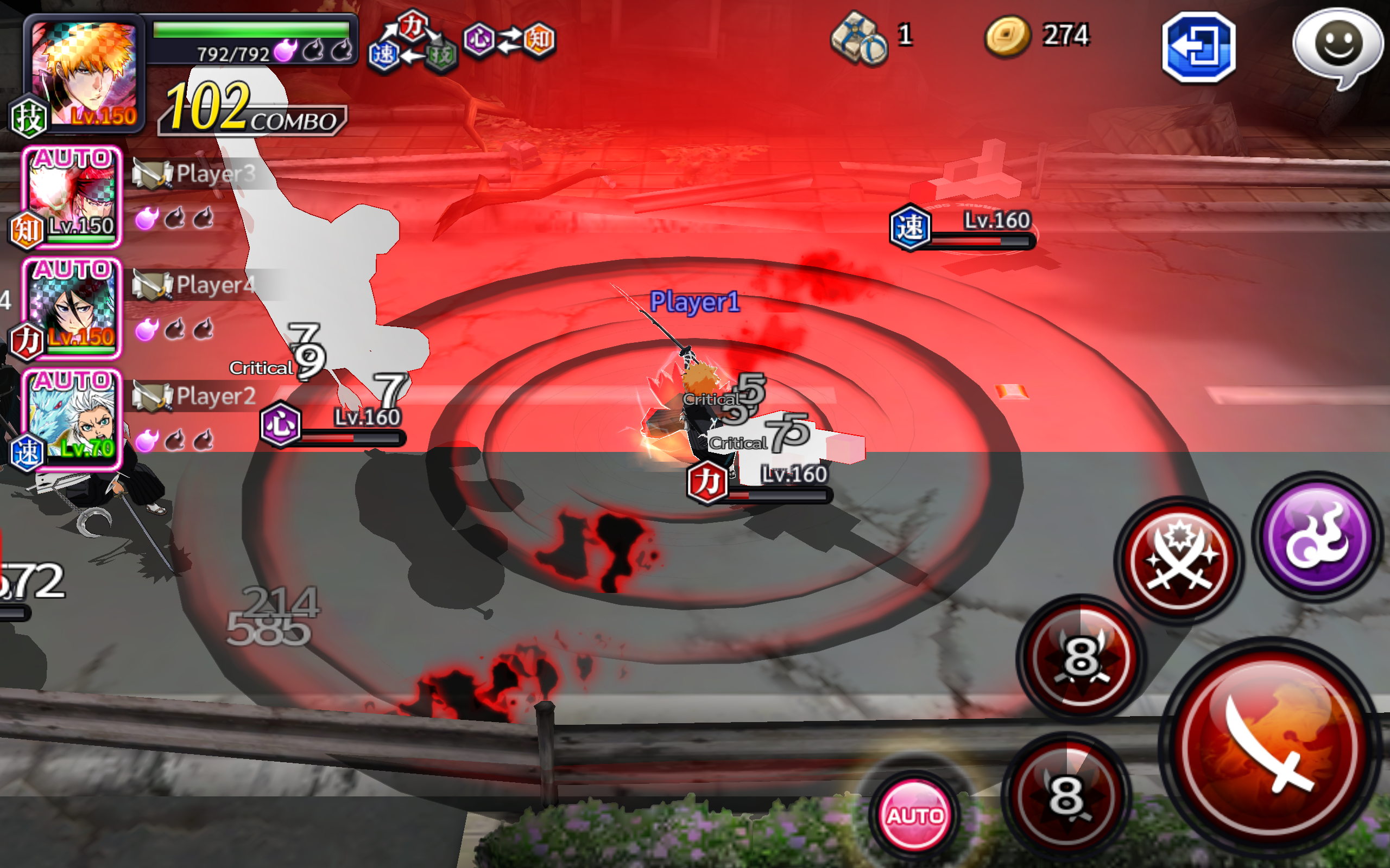 BLEACH Brave Souls - แอ็กชัน 3D ภาพหน้าจอเกม