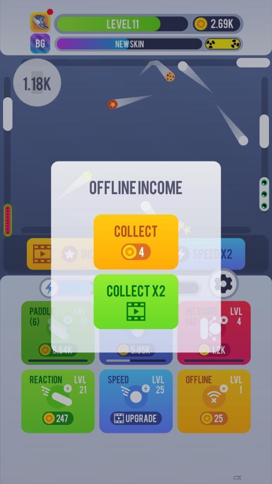 Pong Idle screenshot game