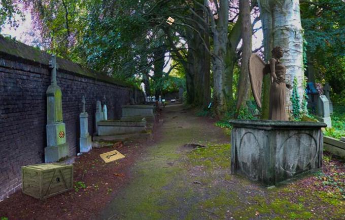 Escape Game Challenge - Cemetery Game Screenshot