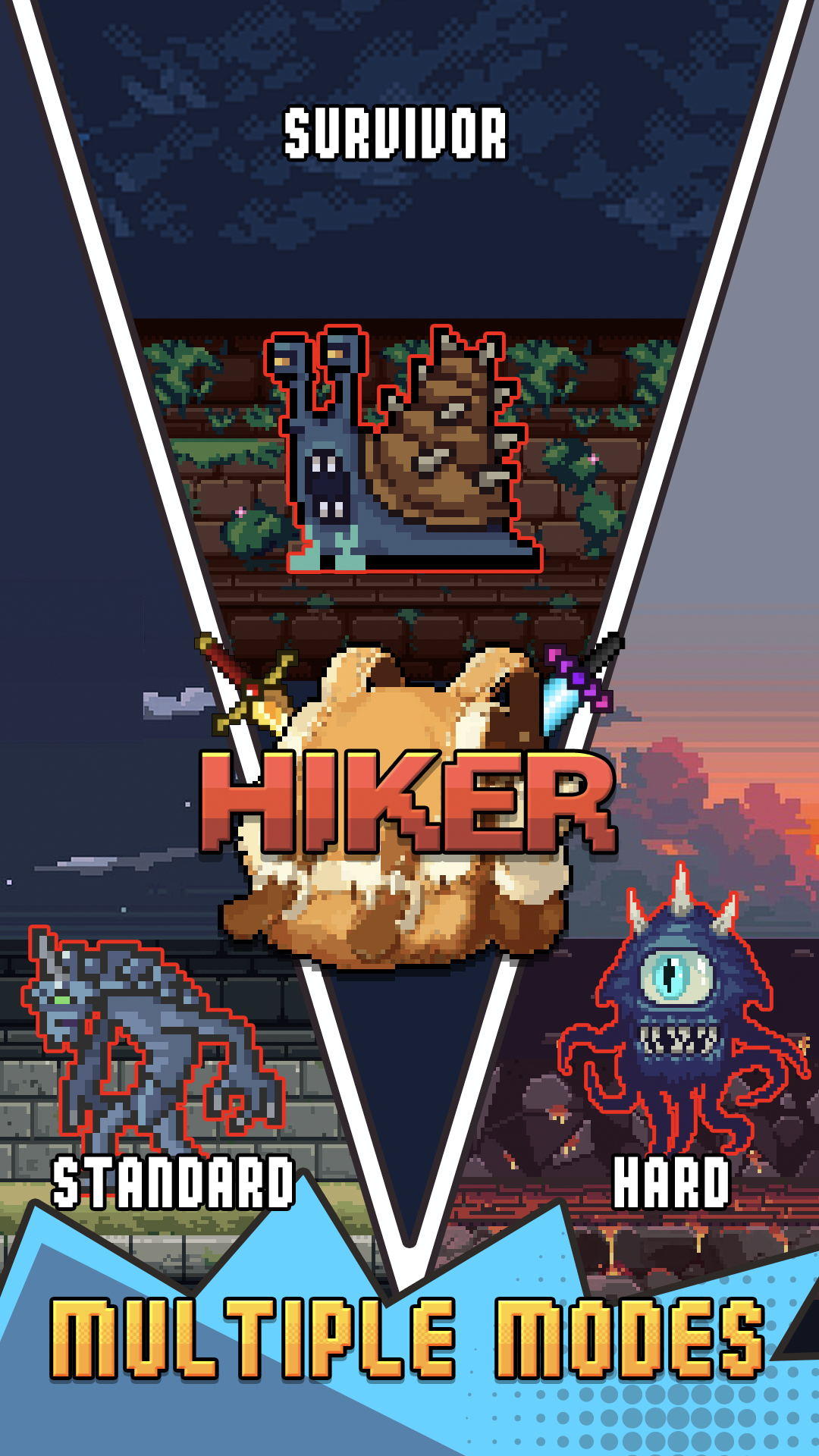 Screenshot of Hiker: Heropack Creed