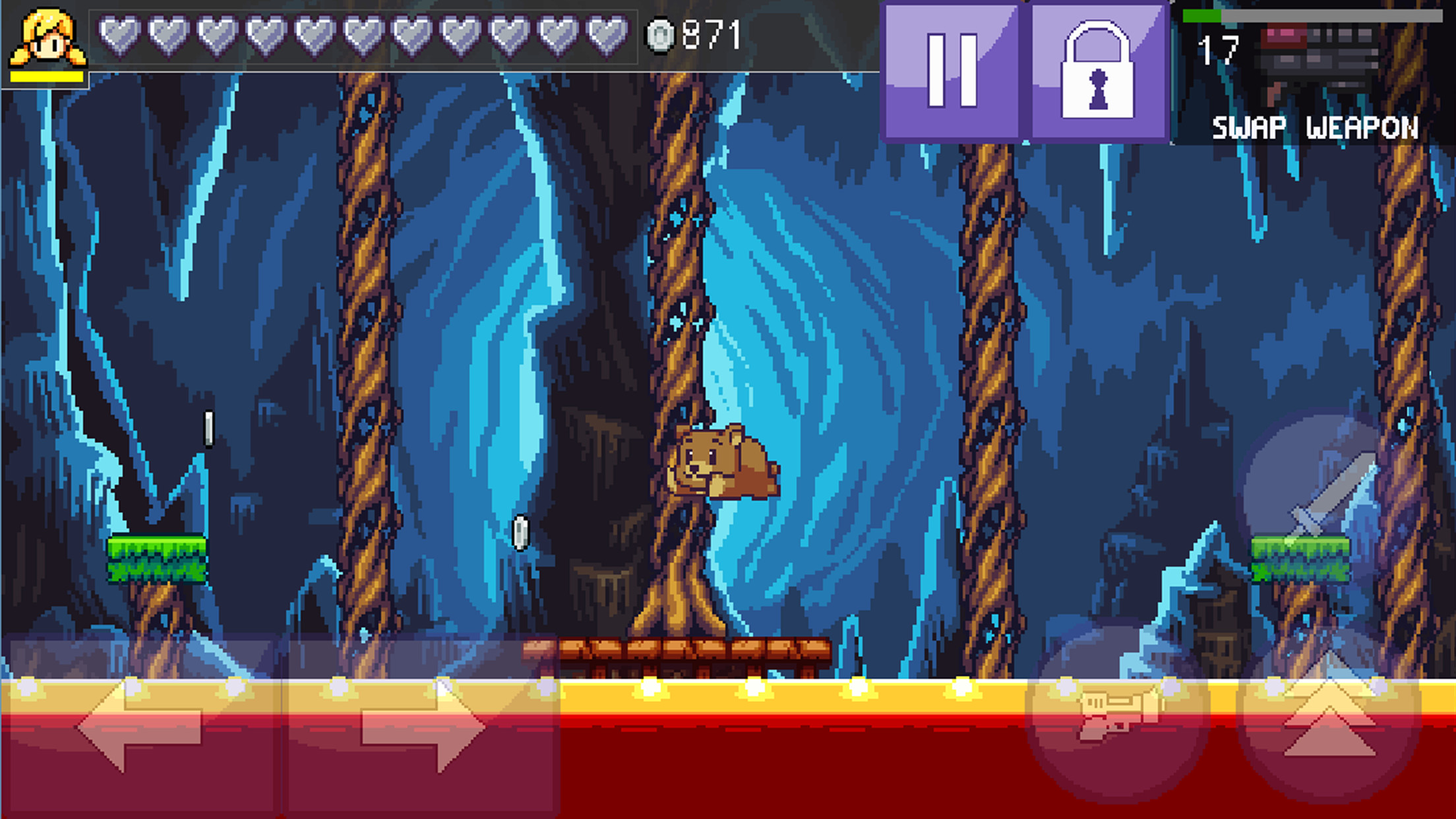 Screenshot of Cally's Caves 3