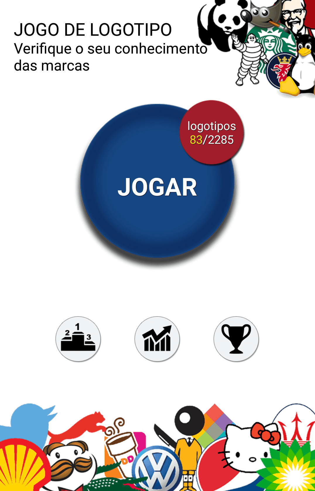 Captura de Tela do Jogo Quiz: Jogo de logotipo