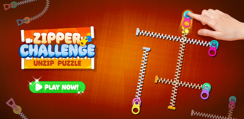 Zipper Challenge: Unzip Puzzle screenshot
