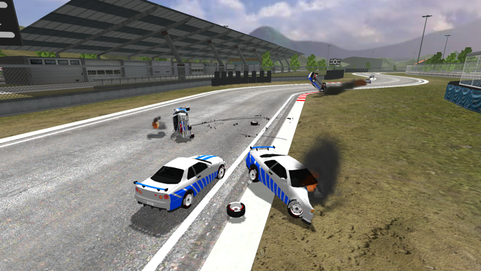 Crash Race Simulator 3D Game Screenshot