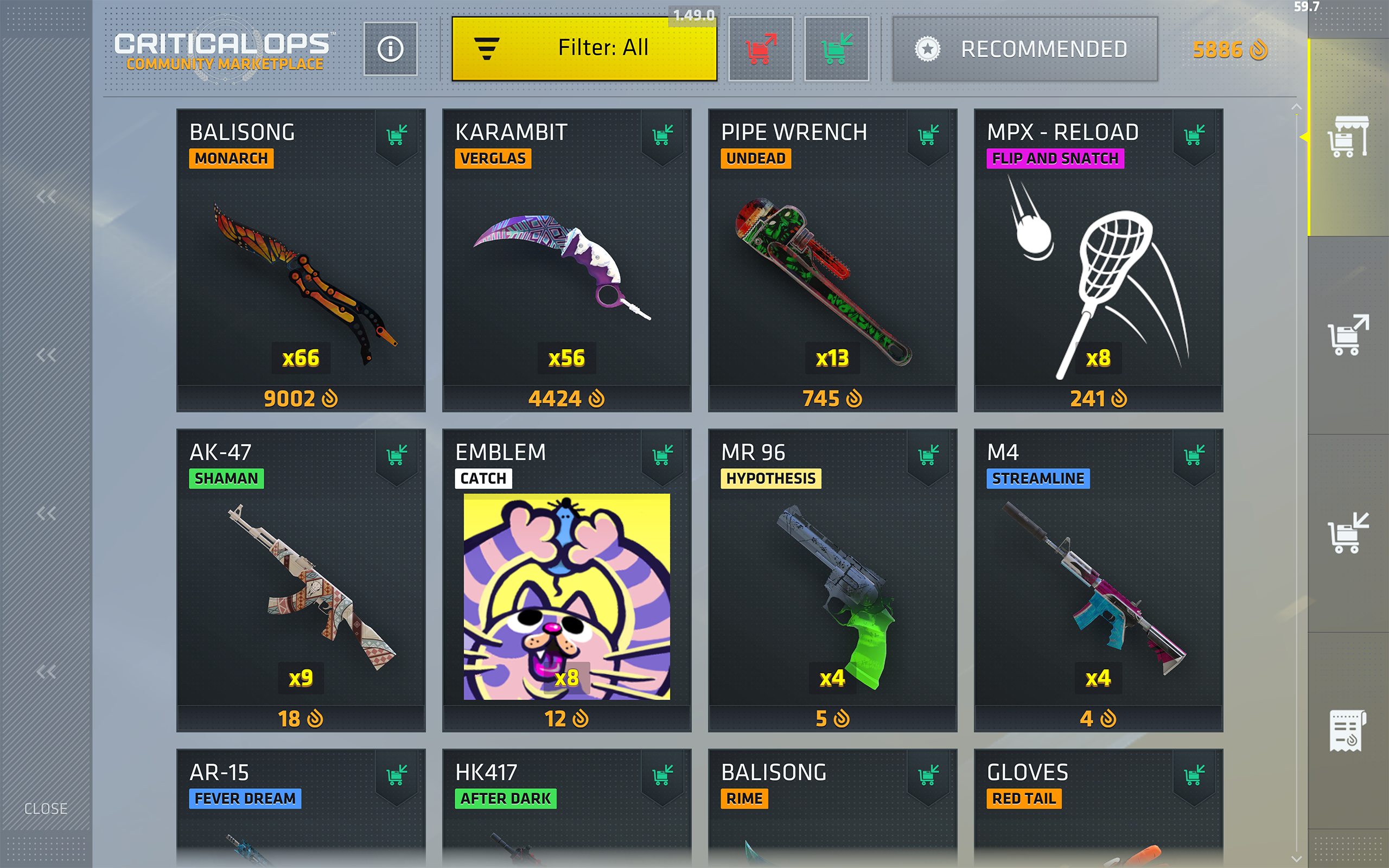 Critical Ops: Multiplayer FPS ゲームのスクリーンショット