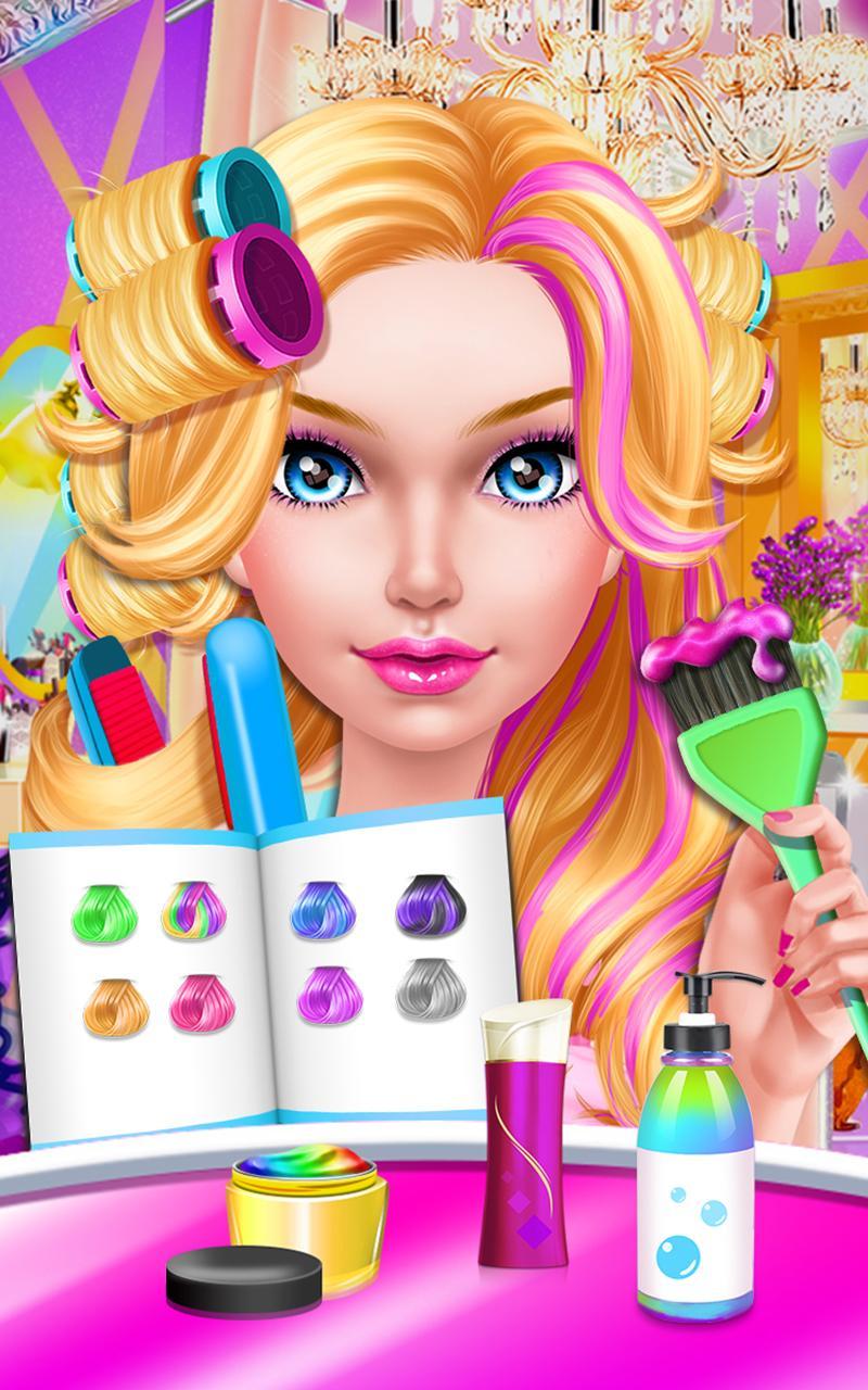 Screenshot of Fashion Doll - Hair Salon