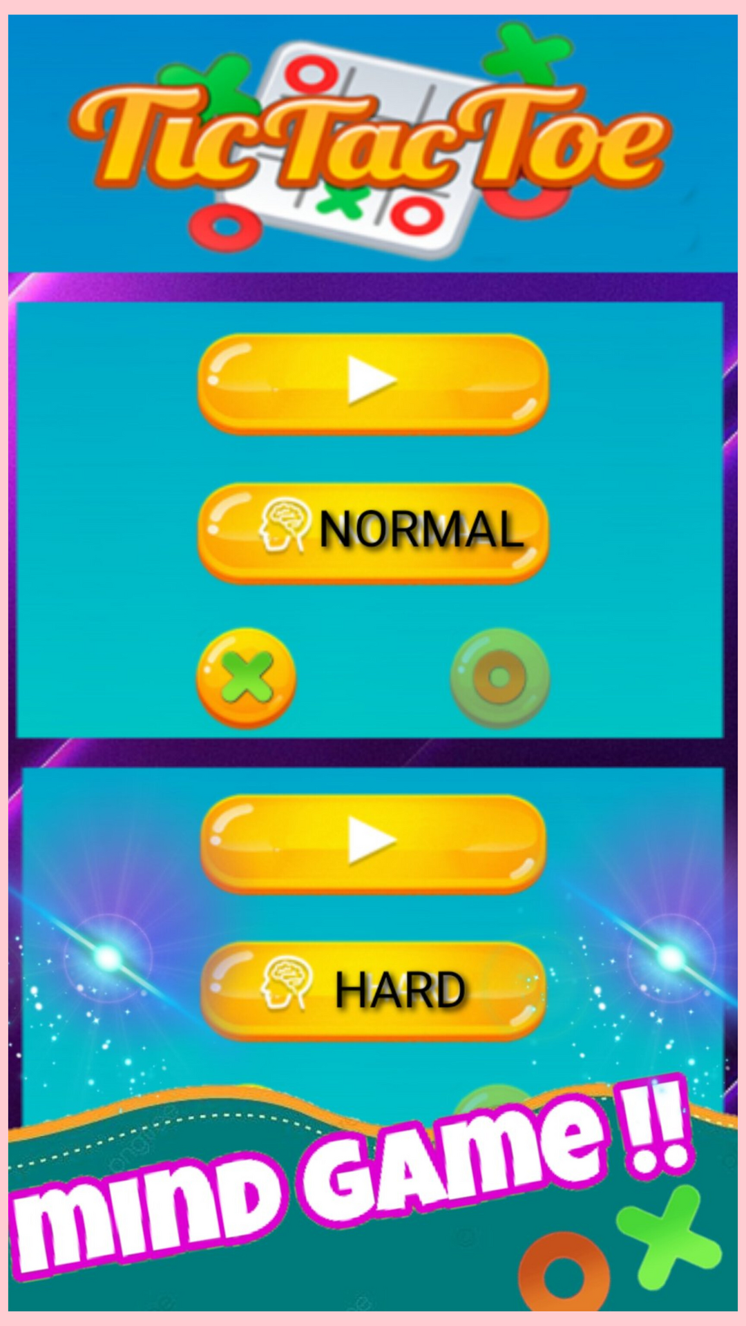 XO Game 2024: Tic Tac Toe 3×3 Game Screenshot