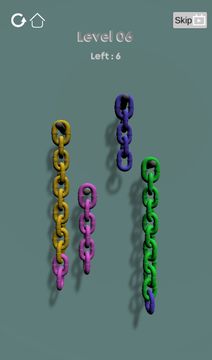 Rainbow Chain Puzzle Game Screenshot