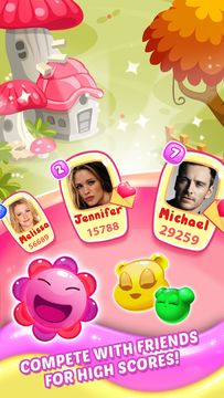 Gummy Pop: Chain Reaction Game Game Screenshot