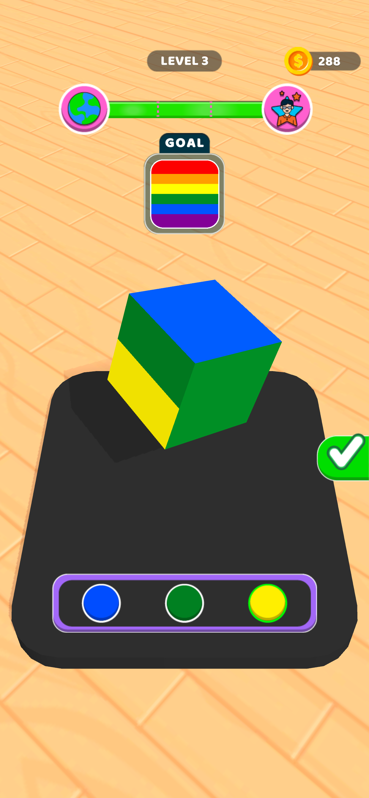 Cube Coloring ภาพหน้าจอเกม