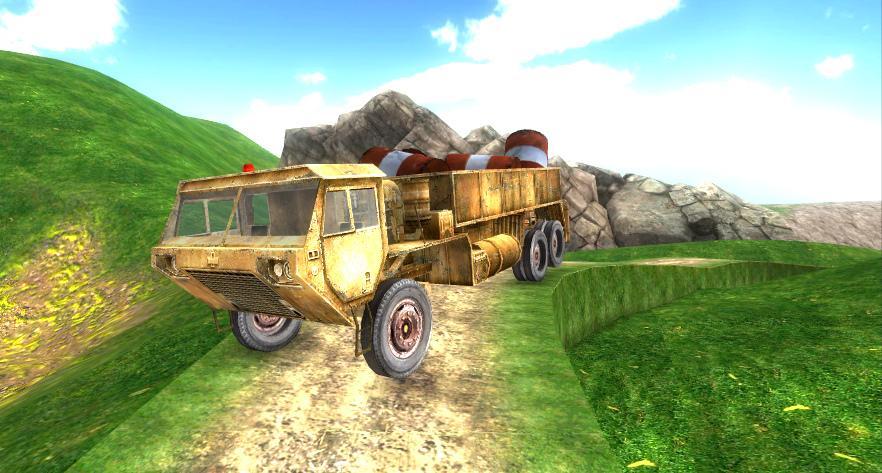 Screenshot 1 of Simulateur de chauffeur de camion tout-terrain 1.00