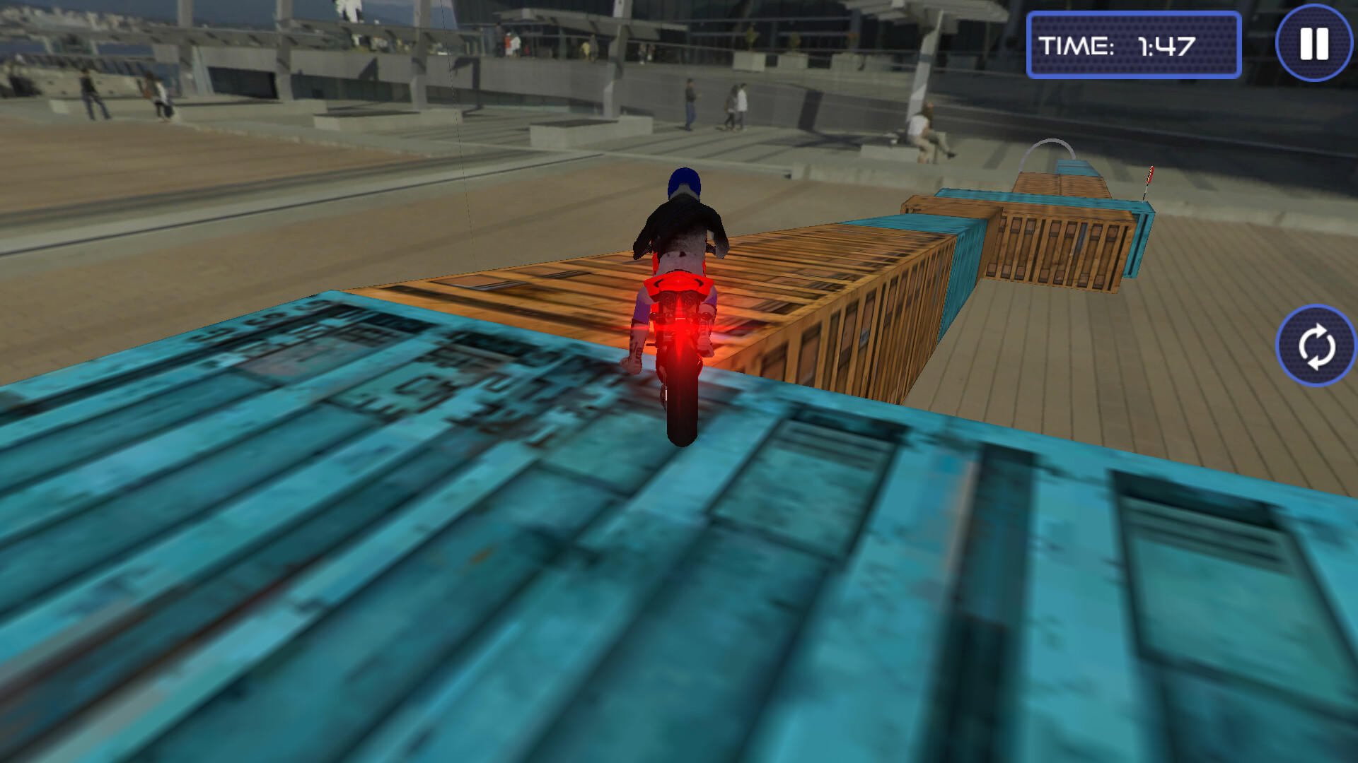 Moto Parkour 게임 스크린 샷