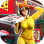 Icon of Pizza Delivery Girl Bike Games