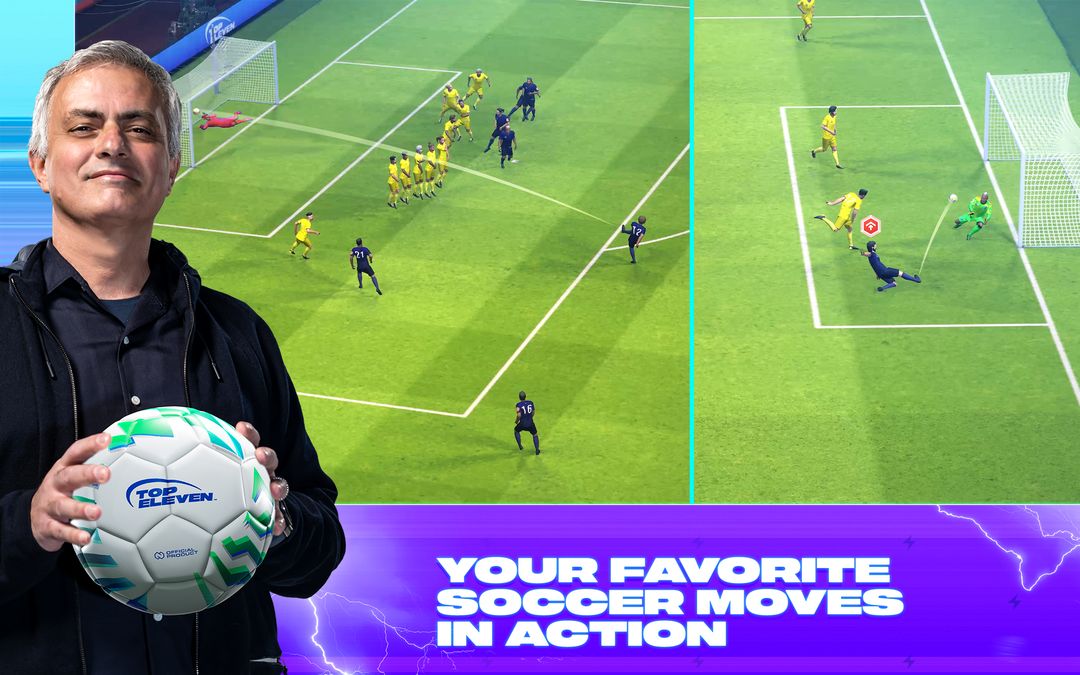 Top Eleven Be a Soccer Manager ภาพหน้าจอเกม