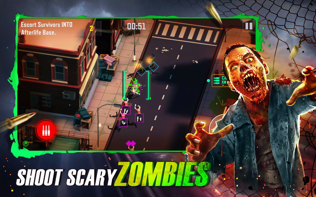 Drones 4: Zombie Strike 게임 스크린 샷