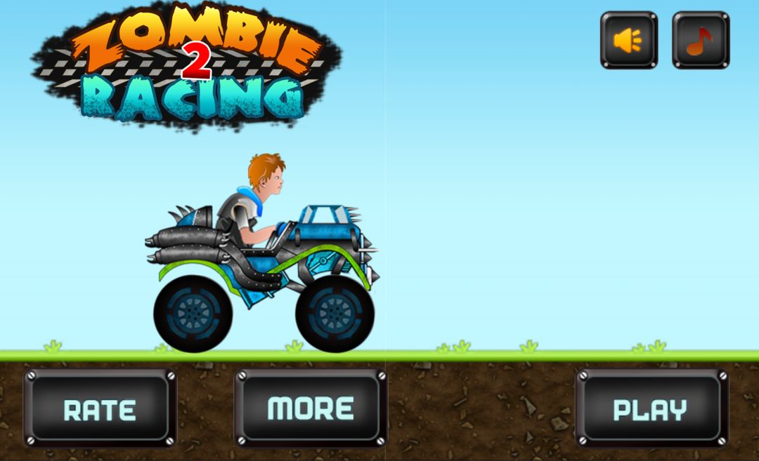 Zombie Hill Racing 2遊戲截圖