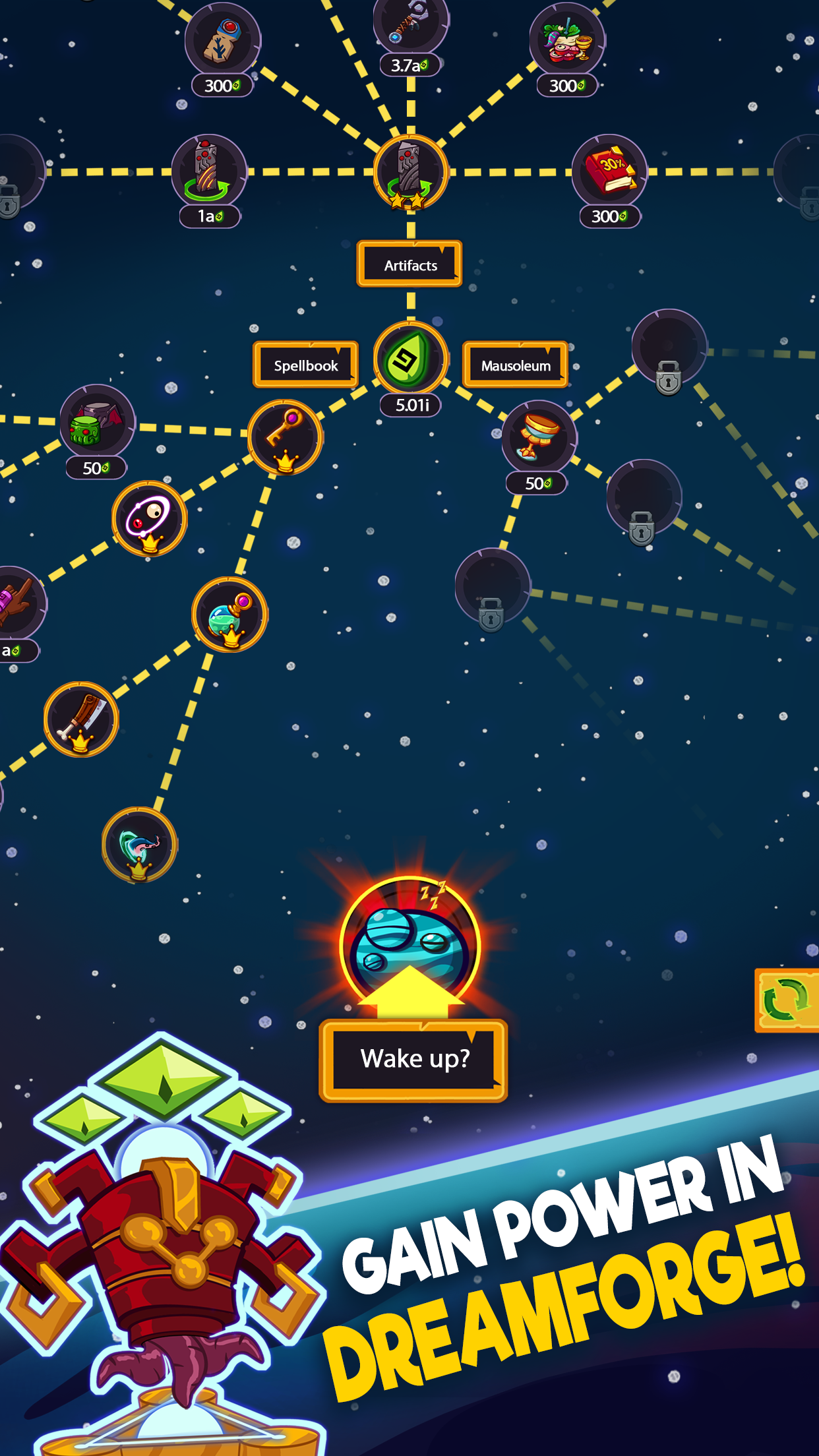 Tap Temple: Monster Clicker ภาพหน้าจอเกม